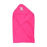 Baby Wrapper With Hood Pink Color | Little Darling - Zubaidas Mothershop